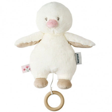 Anatroccolo di peluche musicale NATTOU Fanfan - Scandi Kids Concept Store