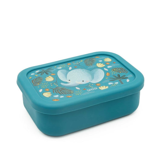 Porta merenda in silicone - Elefante - SASSI