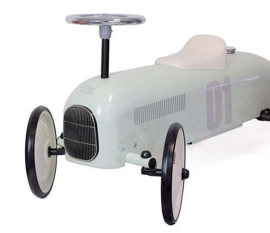 Vilac- Macchinina Cavalcabile Retrò - Sage vintage