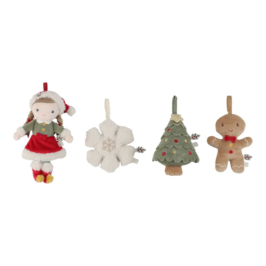Christmas ornaments Rosa Set – Multicolored – Christmas