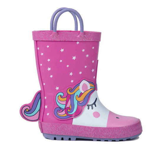 Rain Boot Unicorno Stelline