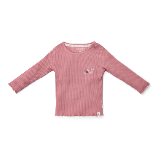 Camicia bambina manica lunga Rouge