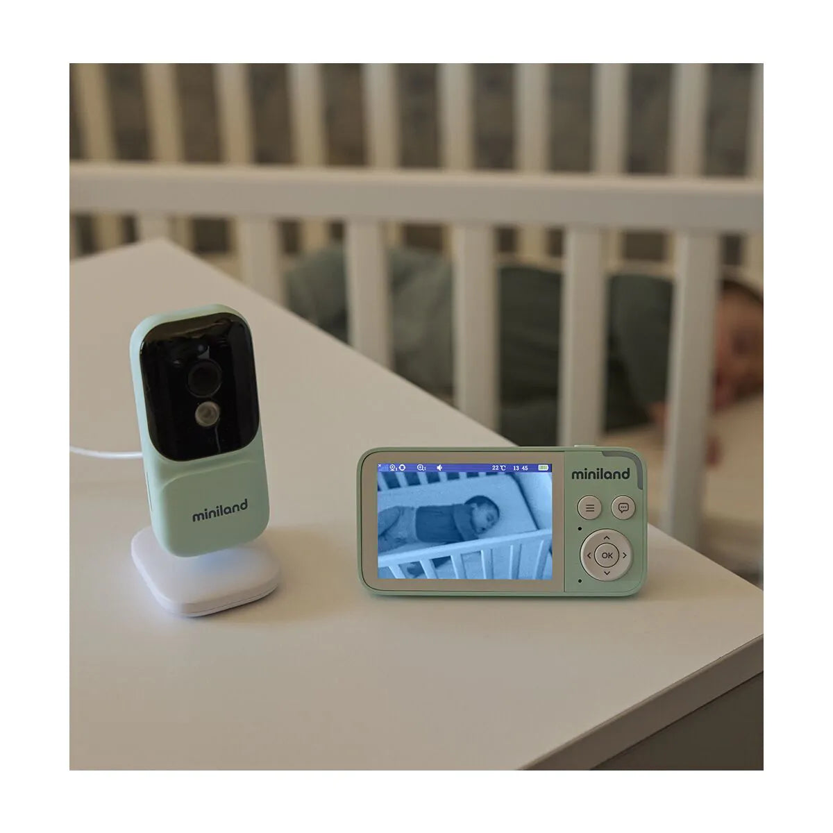 Rive - Baby monitor compatto Digimonitor da 3,5".