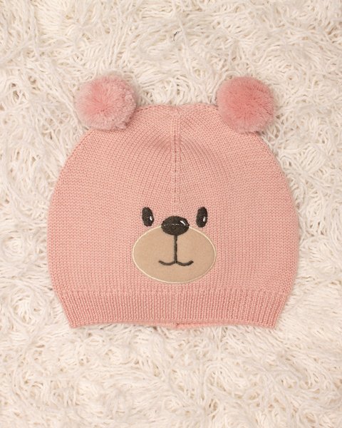 Cappellino per neonati teddy in pura lana merino - Maglificio di Verona