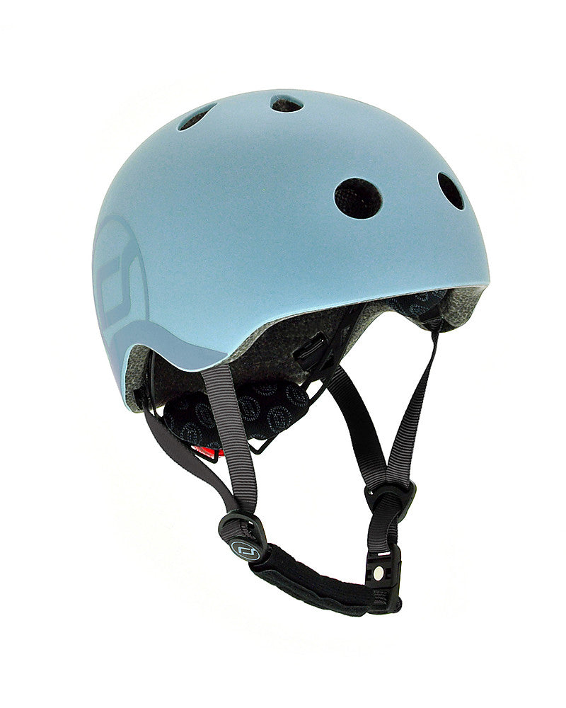 Helmet steel casco blu acciaio tg S-M: circonferenza 51 – 55cm