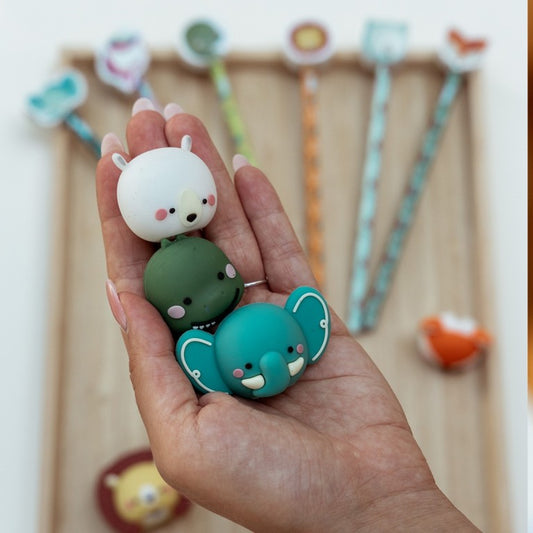 Matita con gomma cancellabile - Sassi