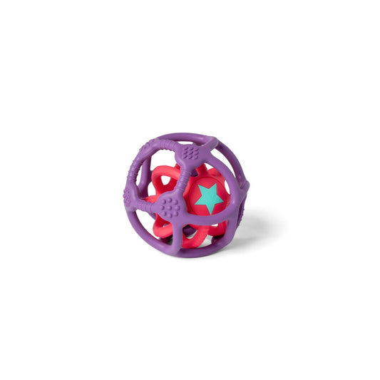 Little L - SET OF 2 SENSORY BALLS PURPLE AND RED