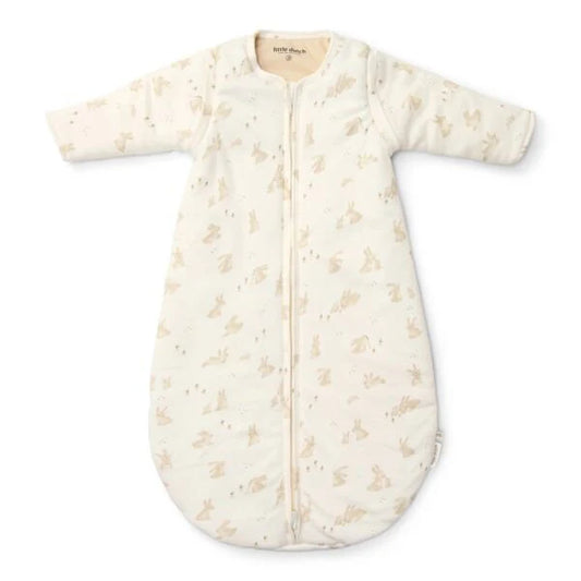 Milie - Sacco nanna invernale – Bianco – Misura 70 cm – Newborn Naturals – Baby Bunny