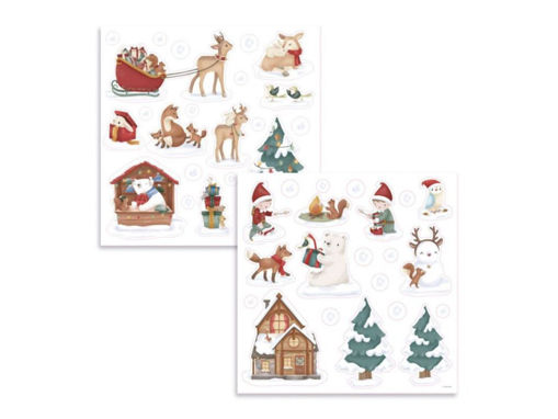 Little Dutch Stickers per finestre di Natale
