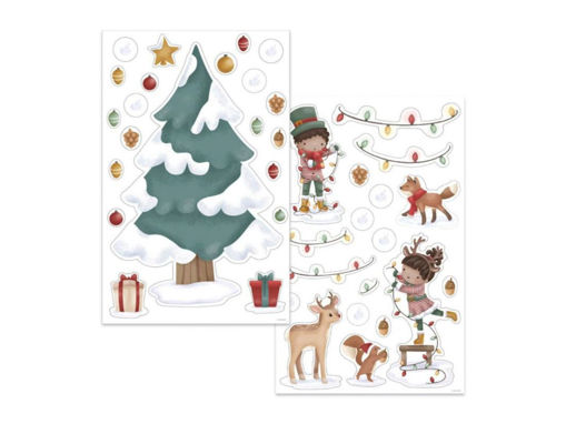 Little Dutch Stickers per finestre albero di Natale