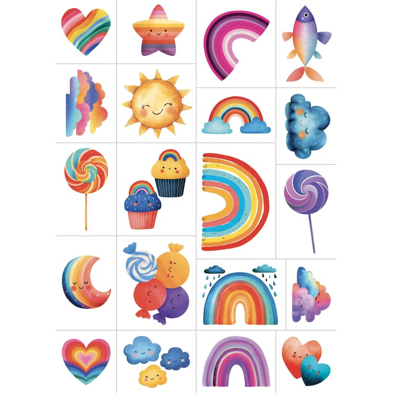 Tatuaggi - Magici arcobaleni