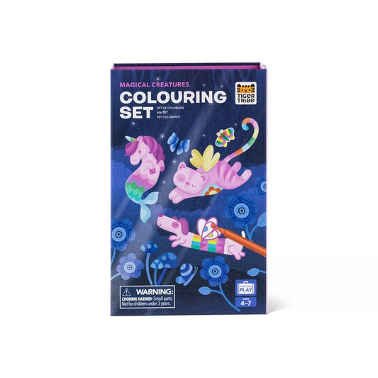 Tiger Tribe  set da colorare- creature magiche