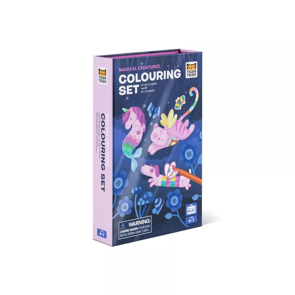 Tiger Tribe  set da colorare- creature magiche