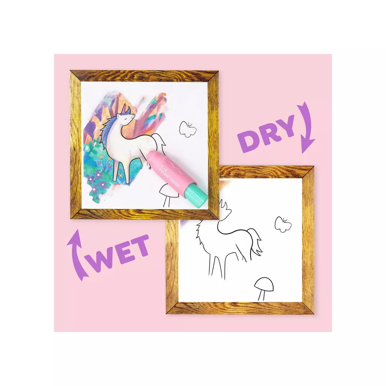 Tiger Tribe - Magic painting world- Unicorno