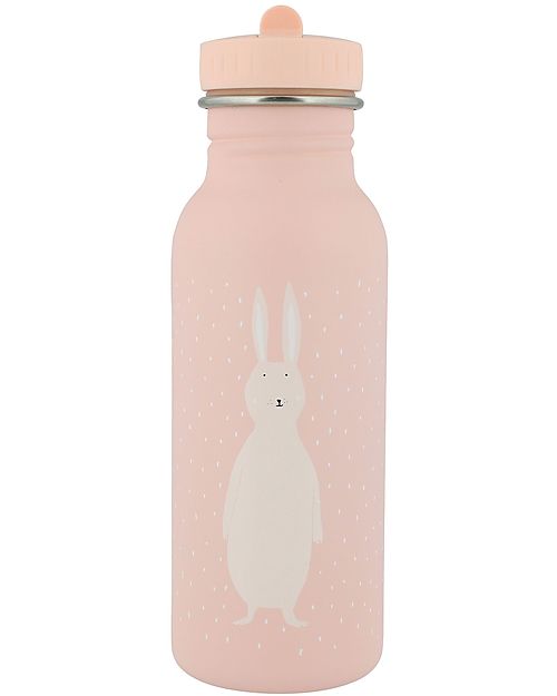 Borraccia trixie  in Acciaio Inox - 500 ml mr Mr Rabbit rosa