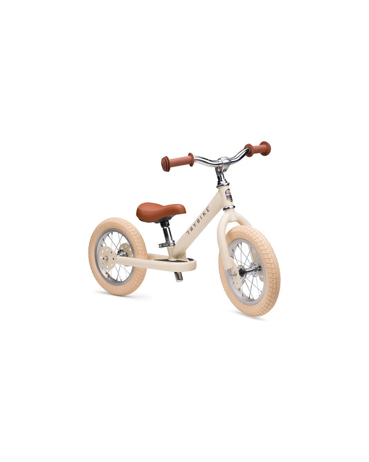 Bici Senza Pedali Vintage - Crema Opaco - dai 15 mesi!
