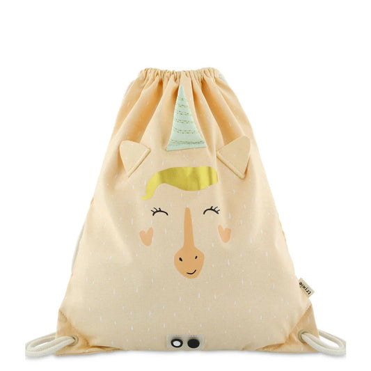 Drawstring bag sacca Trixie Mr Unicorn