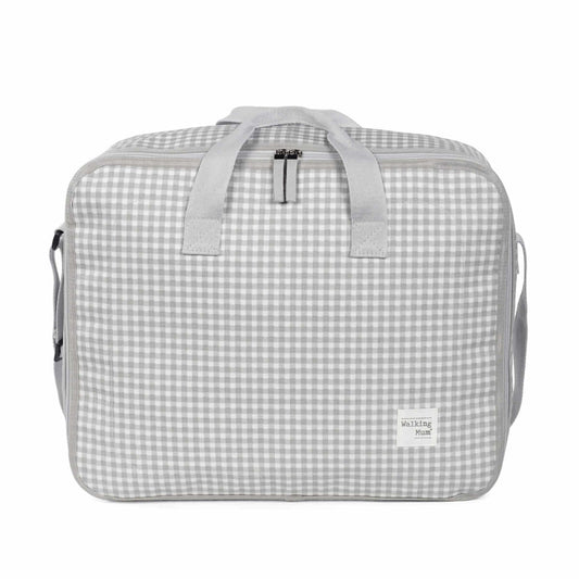 Valigia I Love Vichy Grigio - Walking mum